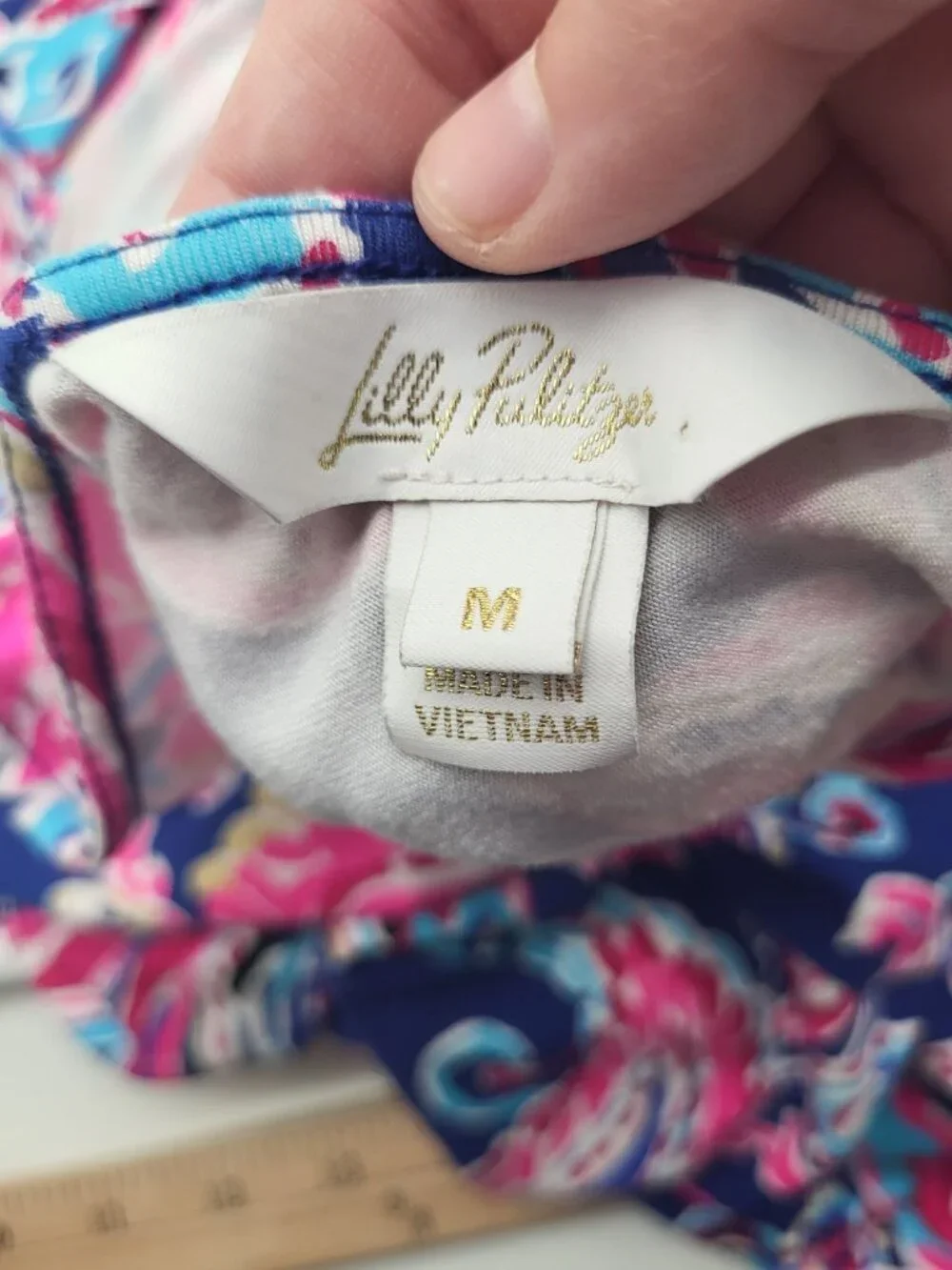 Lilly Pulitzer Women's SZ M Parigi Boat Neck Romper Multi Flitting About - Picture 7 of 10